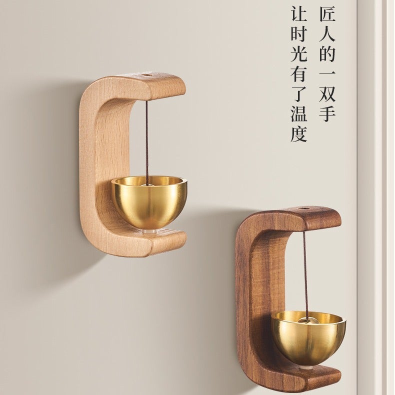 Brass Dopamine Bell Creative Bedroom Hanging Door Bell Meditation Summer Wind Hanging Door Bell - Image 3